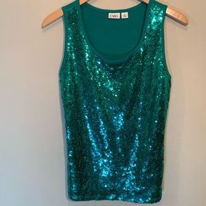 Cato Sequin Tank Top